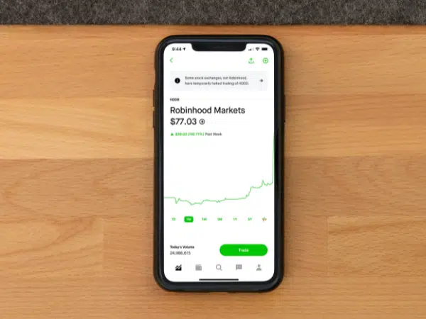 This is the Robinhood app.