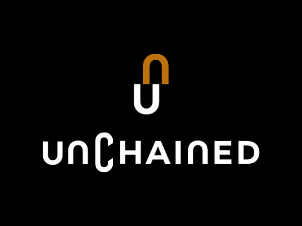 This is the Unchained Podcast logo.