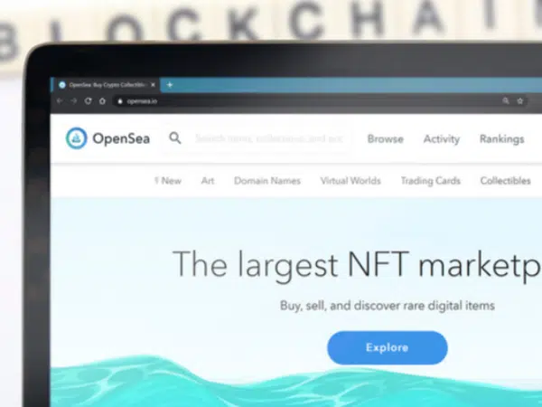 This is the OpenSea website.