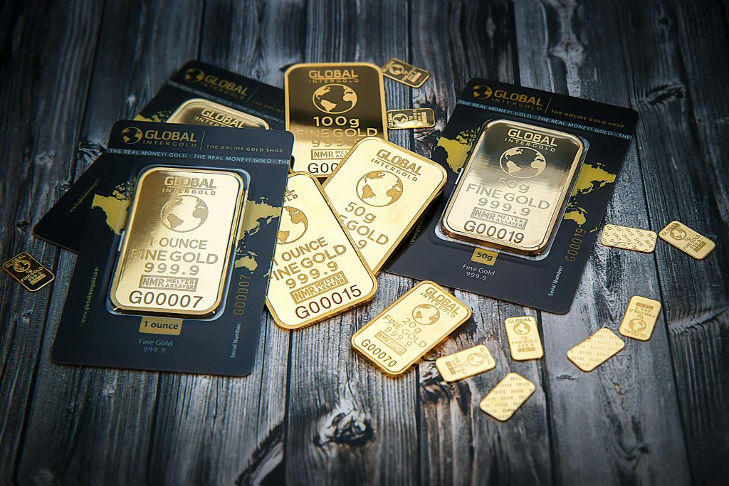 Gold as an example of assets